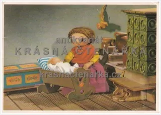 Z loutkového filmu ŠPALÍČEK (Trnka Jiří)