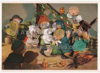 Z loutkového filmu ŠPALÍČEK (Trnka Jiří)