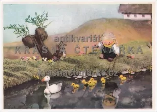 Z loutkového filmu ŠPALÍČEK (Trnka Jiří)