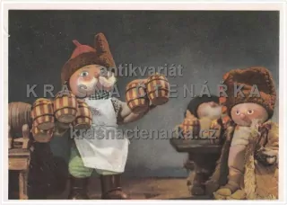 Z loutkového filmu ŠPALÍČEK (Trnka Jiří)