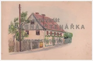 RUČNĚ MALOVANÁ pohlednice