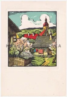 ILUSTROVANÁ pohlednice (il. Kotyšan Cyril)