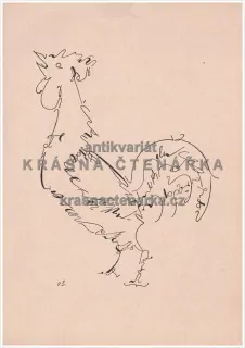 STENOGRAFICKÁ pohlednice 