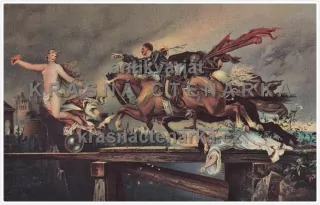 UMĚLECKÁ POHLEDNICE (il. Henneberg Rudolf)