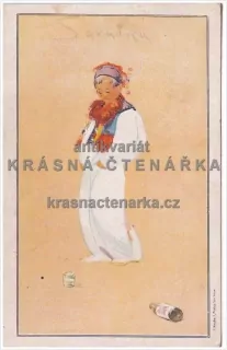 Reprodukce plakátu Šaratice (il. Úprka Joža)