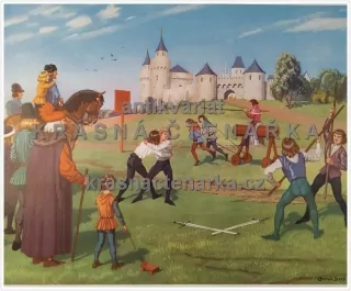 Macmillan's History Pictures: BOYS' SPORTS IN THE MIDDLE AGES
