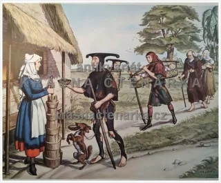 Macmillan's History Pictures: WAYFARERS, 14th C.