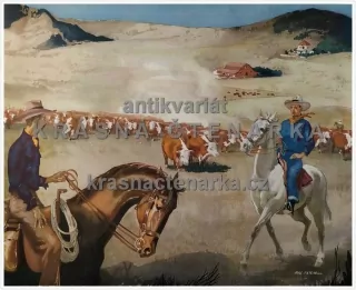 Macmillan's History Pictures: BEEF CATTLE ON CANADIAN RANCH