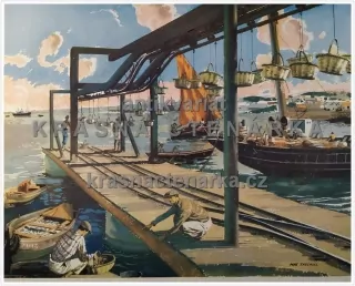 Macmillan's History Pictures: CONVEYING SARDINES TO A CANNERY, PORTUGAL