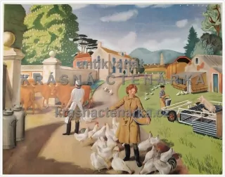 Macmillan's History Pictures: A DAIRY FARM IN EIRE