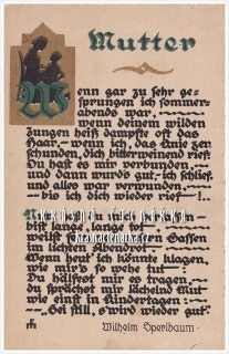 Wilhelm Sperlbaum: MUTTER