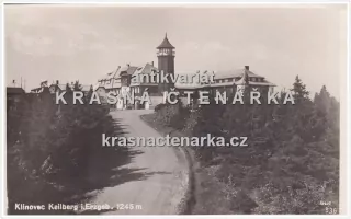 rozhledna a hotel KLÍNOVEC