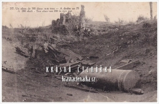 VOJENSKÁ (Un obus de 380 dans son trou)