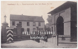 VOJENSKÁ, Kasárna v Saarburgu