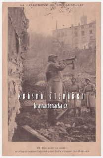 VOJENSKÁ, Válečné ruiny v Lyonu