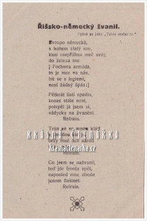ŘÍŠSKO-NĚMECKÝ ŽVANIL