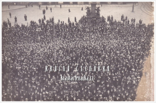 PRAHA, Společný 1. máj 1918