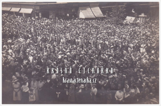 PRAHA, Jubilejní oslava Národního divadla 16. květen 1918