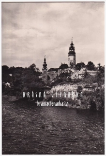 ČESKÝ KRUMLOV, Pohled na zámek