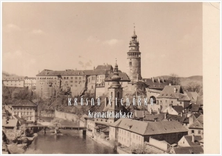 ČESKÝ KRUMLOV, Pohled na zámek