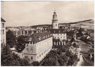 ČESKÝ KRUMLOV, Pohled na zámek