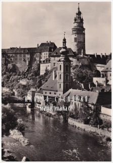 ČESKÝ KRUMLOV, Pohled na zámek