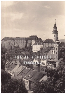 ČESKÝ KRUMLOV, Pohled na zámek