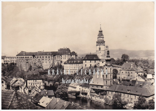 ČESKÝ KRUMLOV, Pohled na zámek