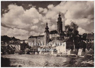 ČESKÝ KRUMLOV, Pohled na zámek