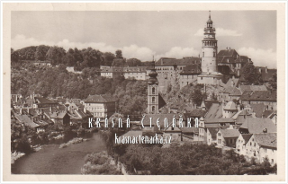 ČESKÝ KRUMLOV, Pohled na zámek