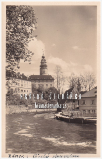 ČESKÝ KRUMLOV, Pohled na zámek