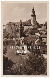 ČESKÝ KRUMLOV, Pohled na zámek