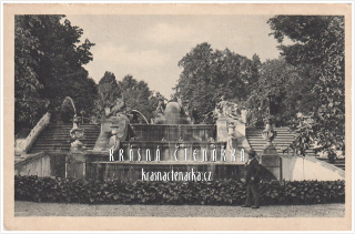 Zámek ČESKÝ KRUMLOV, Fontána v zámecké zahradě