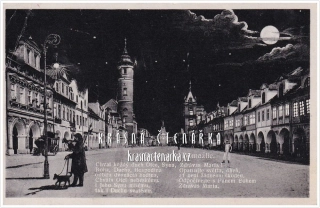 DOMAŽLICE, Náměstí za úplňku i s ponocným