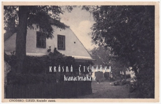 ÚJEZD, Kozinův statek a hostinec