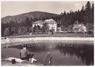 ŠPIČÁK - ŽELEZNÁ RUDA (Pohled na hotel Prokop)