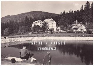 ŠPIČÁK - ŽELEZNÁ RUDA, Pohled na hotel Prokop