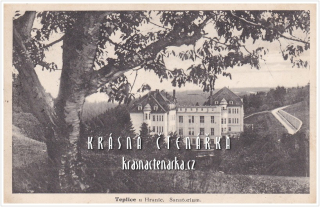 TEPLICE NAD BEČVOU, Lázeňský dům Moravan