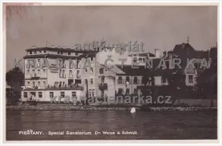 PIEŠŤANY (Sanatorium Dr. Weiss a Schmidt)