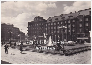 OSTRAVA, býv. třída Jiřího Dimitrova, nyní Nádražní