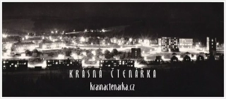 ZRUČ NAD SÁZAVOU, Sídliště n.p. Sázavan v noci