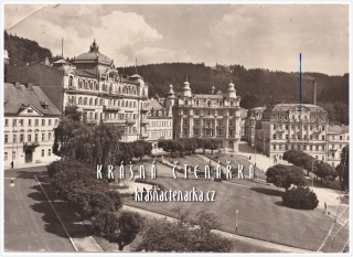 MARIÁNSKÉ LÁZNĚ, Goethovo náměstí, býv. náměstí Klementa Gottwalda