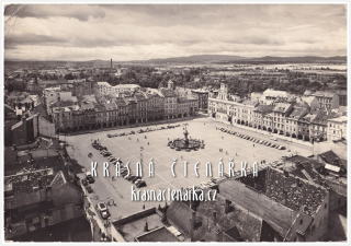 ČESKÉ BUDĚJOVICE (Žižkovo náměstí, nyní nám. Přemysla Otakara)