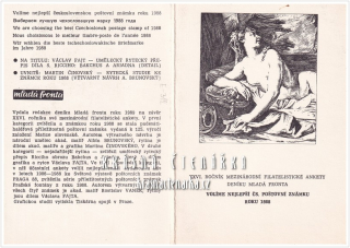Volíme nejlepší čs. poštovní známku roku 1988