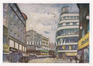 OSTRAVA na ilustrované pohlednici, Hlavní třída