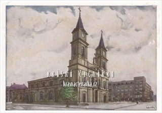 OSTRAVA na ilustrované pohlednici, Chrám sv. Spasitele