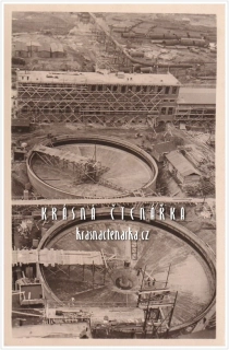 OSTRAVA-KUNČICE, Nová huť Kl. Gottwalda, základy čistících nádrží