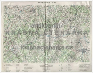 Panoramatická mapa: SEVEROZÁPADNÍ ČECHY