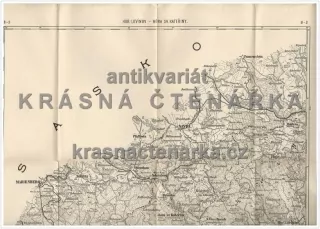 MAPA: HOR. LITVÍNOV - HORA SV. KATEŘINY