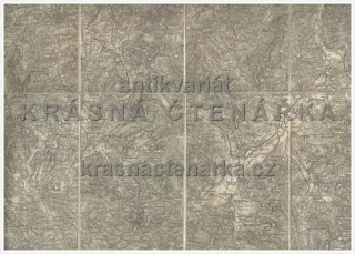 MAPA: DOMAŽLICE A KLATOVY, ŽELEZNÁ RUDA A VIECHTACH